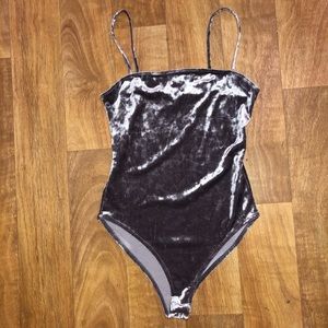Gray Bodysuit